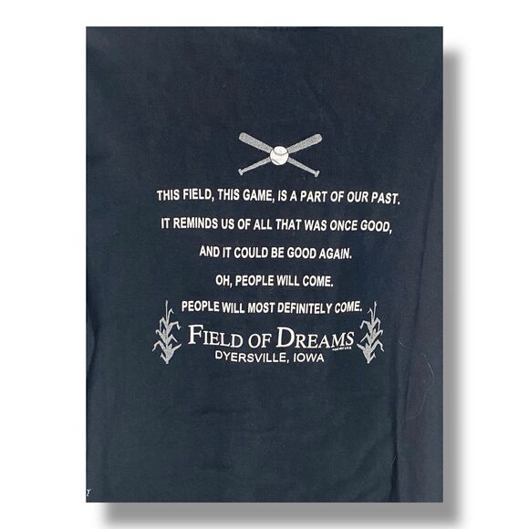 VintageLong Sleeve 1997 Field Of Dreams T Shirt Iowa Tourist Size Men’s Large - Picture 5 of 5